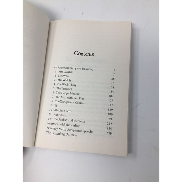 A Wrinkle in Time book By: Madeleine L'Engle - Picture 7 of 15